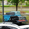 VEVOR Roof Rack Cargo Basket, 46" x 36" x 4.5" Rooftop Cargo Carrier, Heavy-duty 200 LBS Capacity Universal Roof Rack Basket, Luggage Holder for SUV, Truck, Vehicle