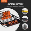 VEVOR Roof Rack Cargo Basket, 64" x 39" x 6" Rooftop Cargo Carrier with Extension, Heavy-duty Steel 200 LBS Capacity Universal Roof Rack Basket, Luggage Holder for SUV, Truck