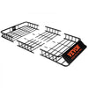 VEVOR Roof Rack Cargo Basket, 64" x 39" x 6" Rooftop Cargo Carrier with Extension, Heavy-duty Steel 200 LBS Capacity Universal Roof Rack Basket, Luggage Holder for SUV, Truck