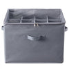 VEVOR Under Bed Shoe Storage Organizer, 1 Pack, 16 Compartments, Underbed Shoe Box Storage Containers Adjustable Dividers, Sandal Organizer Storage with Clear Window, Breathable, Reinforced Handles