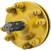 VEVOR Slip Clutch, 1 3/8” PTO Slip Clutch, 6 Spline Ends PTO Friction Clutch, Carburized Steel Tractor Slip Clutch, Adjustable Rotary Cutter Slip Clutch, Yellow PTO Slip Clutch Spline for PTO Shaft