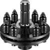 VEVOR Slip Clutch, 1 3/8\" PTO Slip Clutch, 6 Spline Ends PTO Friction Clutch, Carburized Steel Tractor Slip Clutch, Adjustable Rotary Cutter Slip Clutch, Black PTO Slip Clutch Spline for PTO Shaft