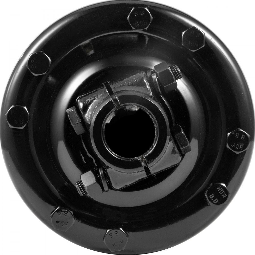 VEVOR Slip Clutch, 1 3/8\" PTO Slip Clutch, 6 Spline Ends PTO Friction Clutch, Carburized Steel Tractor Slip Clutch, Adjustable Rotary Cutter Slip Clutch, Black PTO Slip Clutch Spline for PTO Shaft