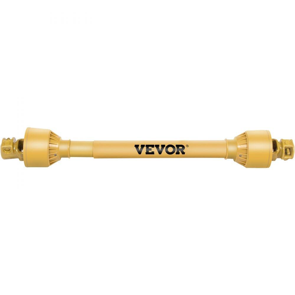 VEVOR PTO Shaft, 1-3/8” PTO Drive Shaft, 6 Spline Tractor and Implement Ends PTO Driveline Shaft, Series 4 Tractor PTO Shaft, 39”-55” Brush Hog PTO Shaft, PTO Shaft for Bush Hog/Finish Mower