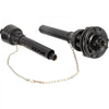 VEVOR PTO Shaft, 1-3/8” PTO Drive Shaft, 6 Spline Both Ends PTO Driveline Shaft, Series 6 Tractor PTO Shaft, 47”-67” Brush Hog PTO Shaft, Black PTO Shaft with Slip Clutch for Bush Hog/Finish Mower