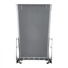 VEVOR Pull-Out Trash Can, 50 QT x2 Double Under Mount Kitchen Waste Container, Heavy Duty Garbage Recycling Bin with Door Kit and Soft Close Slide, for Kitchen Cabinet, Sink, Under Counter (Grey)