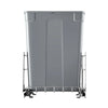 VEVOR Pull-Out Trash Can, 35 QT x2 Double Under Mount Kitchen Waste Container, Heavy Duty Garbage Recycling Bin with Door Kit and Soft Close Slide, for Kitchen Cabinet, Sink, Under Counter (Grey)