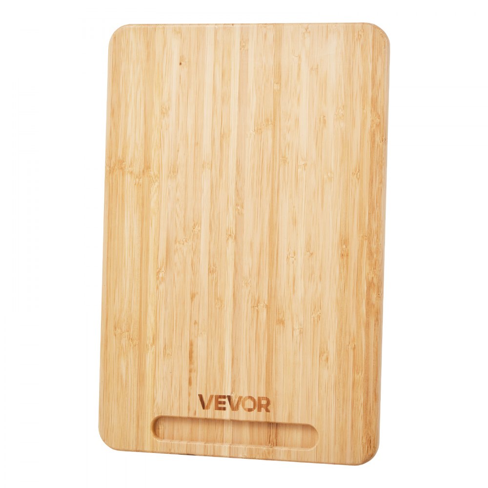 VEVOR Appliance Slider, Small 14 x 9.5-inch, Rolling Sliding Tray with Rubber Wheels & Hollow Handle, Easy to Clean, Appliance Rolling Tray for Coffee Maker, Kitchen Countertop, Natural Wood
