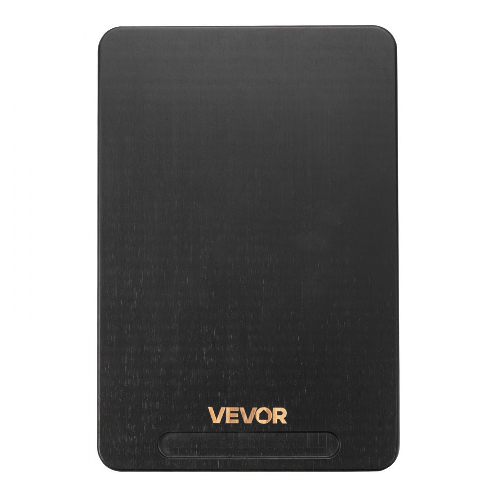 VEVOR Appliance Slider, Large 16 x 12-inch, Rolling Sliding Tray with Silent Rubber Wheels & Hollow Handle, Easy to Clean, Appliance Rolling Tray for Coffee Maker, Kitchen Countertop, Black
