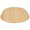 VEVOR Mixer Slider, Oval 15.7 x 11.1-inch, Appliance Slider Compatible with Tilt Head 5.5-8 Qt Stand Mixer, PTFE Feet, Kitchen Countertop Storage Mover Sliding Tray, Natural Wood