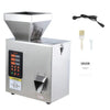 VEVOR Powder Filling Machine, 3-200g (0.01-0.44 lbs) Automatic Particle Dispenser, High Accuracy, Stainless Steel, Intelligent Weighing Dispensing Filler for Coffee Beans, Grains, Tea, Spices, Silver