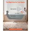 VEVOR Alcove Bathtub, 60" x 30" Contemporary Alcove Acrylic Bathtub, Soaking Bath Tub with Right Hand Drain and Overflow Hole, Large Rectangular Deep Soak Tub for Bathroom with Integral Flange, White