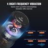 VEVOR Vibrating Peanut Massage Ball, Electric Double Lacrosse Massage Roller with 4 Intensities, Rechargeable Deep Tissue Massage Ball for Muscle Pain Relief, Exercise Recovery, Trigger Point Therapy