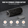 VEVOR Vibrating Foam Roller, 4-Speed Electric Massage Roller, 16" Rechargeable Muscle Roller with 3D Texture, High Density EEP Foam Massager for Muscle Deep Tissue, Back Pain Relief, Exercise Recovery