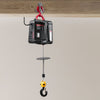 VEVOR 2-in-1 Electric Hoist Winch, 1100 lbs Capacity, 1500W Portable Power Winch Crane, 25 ft Lifting Height, 16.4 ft/min with Manual and Wireless Remote Control for Factory, Warehouss, Garage