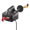 VEVOR 2-in-1 Electric Hoist Winch, 1100 lbs Capacity, 1500W Portable Power Winch Crane, 25 ft Lifting Height, 16.4 ft/min with Manual and Wireless Remote Control for Factory, Warehouss, Garage