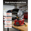 VEVOR Electric Hydraulic Pump, 750W 10,000 PSI, 120V Single Acting Electric Driven Hydraulic Pump Power Pack Unit, with Manual Valve, 2.1 Gallon / 8L, for Punching, Bending, Single Acting Cylinders