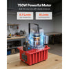 VEVOR Electric Hydraulic Pump, 750W 10,000 PSI, 120V Single Acting Electric Driven Hydraulic Pump Power Pack Unit, with Manual Valve, 2.1 Gallon / 8L, for Punching, Bending, Single Acting Cylinders