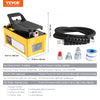 VEVOR 10,000PSI Air Hydraulic Pump, 0.42 Gal Reservoir, NPT 3/8 In Oil Outlet, NPT 1/4 In Inlet, Aluminum Shell Air Actuated Treadle Foot Pump, for Automobile Repair Frame Machine & Hydraulic Press