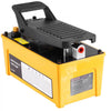 VEVOR 10,000PSI Air Hydraulic Pump, 0.42 Gal Reservoir, NPT 3/8 In Oil Outlet, NPT 1/4 In Inlet, Aluminum Shell Air Actuated Treadle Foot Pump, for Automobile Repair Frame Machine & Hydraulic Press