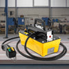 VEVOR 10,000PSI Air Hydraulic Pump, 0.61 Gal Reservoir, NPT 3/8 In Oil Outlet, NPT 1/4 In Inlet, Plastic Air Hydraulic Pump with Remote Control Actuator, for Automobile Frame Machine & Hydraulic Press