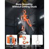 VEVOR Manual Lever Chain Hoist, 1T 2200LBS Capacity Heavy Duty Come Along, 10FT Lift G80 Alloy Steel Chain With Dual Pawl Mechanical Brake,360°Rotating Hooks, for Warehouse Construction Garage