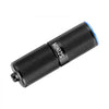 VEVOR Keychain Flashlight, Rechargeable Mini LED Flashlight, 200 High Lumens Pocket-Sized Flashlight with 2 Lighting Modes, IPX7 Waterproof Portable Flashlight for Everyday Carry, Camping, Emergencies