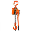 VEVOR Manual Lever Chain Hoist, 1-1/2 Ton 3300 lbs Capacity 10 FT Come Along, G80 Galvanized Carbon Steel with Weston Double-Pawl Brake,Auto Chain Leading & 360° Rotation Hook, for Garage Factory Dock