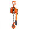 VEVOR Hand-Operated Chain Lift, 1650 lbs Load, 5ft Length, G80 Zinc-Coated Steel, Dual-Pawl Brake System, Automatic Chain Guide & Swivel Hook, Ideal for Workshops, Warehouses, and Loading Docks