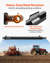 VEVOR Double Acting Hydraulic Cylinder, 2" Bore x 24" Stroke, Max 3500PSI Hydraulic Cylinder, Heavy-Duty Welded Cross Tube Cylinders with 1" Pin Hole & SAE #6 Port for Agricultural Machinery, Tractors