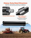 VEVOR Double Acting Hydraulic Cylinder, 5" Bore x 20" Stroke, Max 4500PSI Hydraulic Cylinder, Heavy-Duty Welded Cross Tube Cylinders with 0.63" Pin Hole & SAE #6 Port for Agricultural Machinery, Tractors