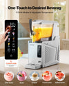 VEVOR Slushie Machine, 3L/100oz No Ice Needed Slushy Machine for Home, Frozen Drink Maker with Single Tank, Margarita Machine with Self-Cleaning, for Frozen Margaritas, Frappés, Milkshake & More