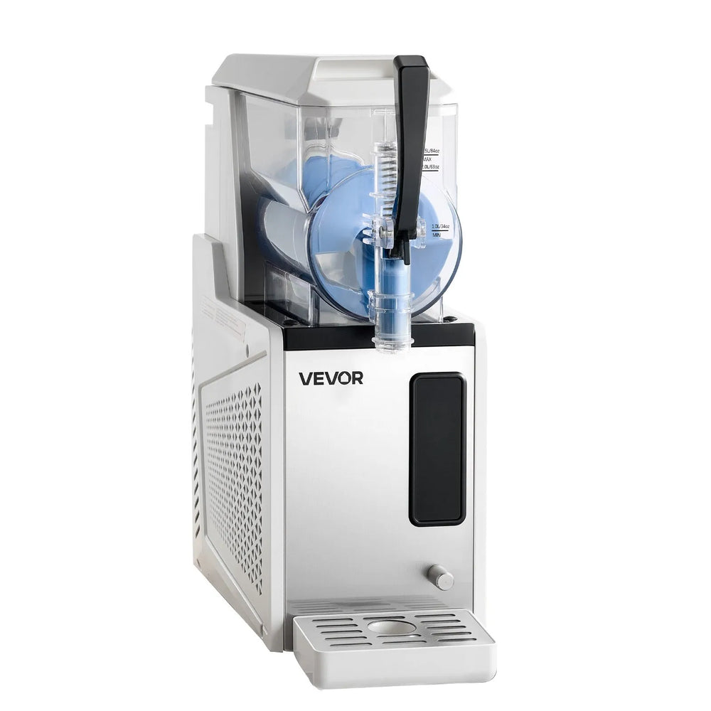 VEVOR Slushie Machine, 3L/100oz No Ice Needed Slushy Machine for Home, Frozen Drink Maker with Single Tank, Margarita Machine with Self-Cleaning, for Frozen Margaritas, Frappés, Milkshake & More