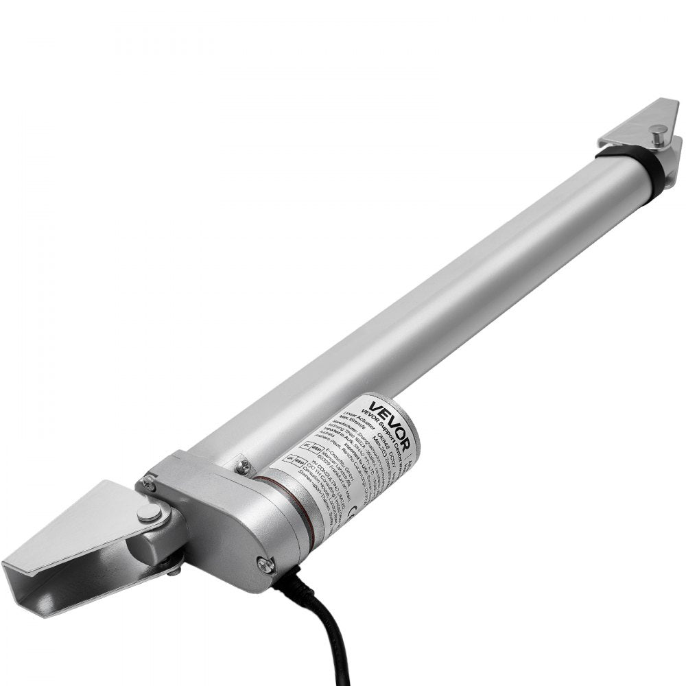 VEVOR 12V Linear Actuator, 9.84 Inch High Speed 0.6"/s Linear Motion Actuator, 225lbs/1000N with IP54 Protection & Mounting Bracket for Lift Desk, Recliner Chairs, Window Door Opener