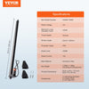 VEVOR Linear Actuator 12V, 20 Inch High Speed 0.55"/s Linear Actuator, 220lbs/1000N Linear Motion Actuator with Mounting Bracket and IP54 Protection