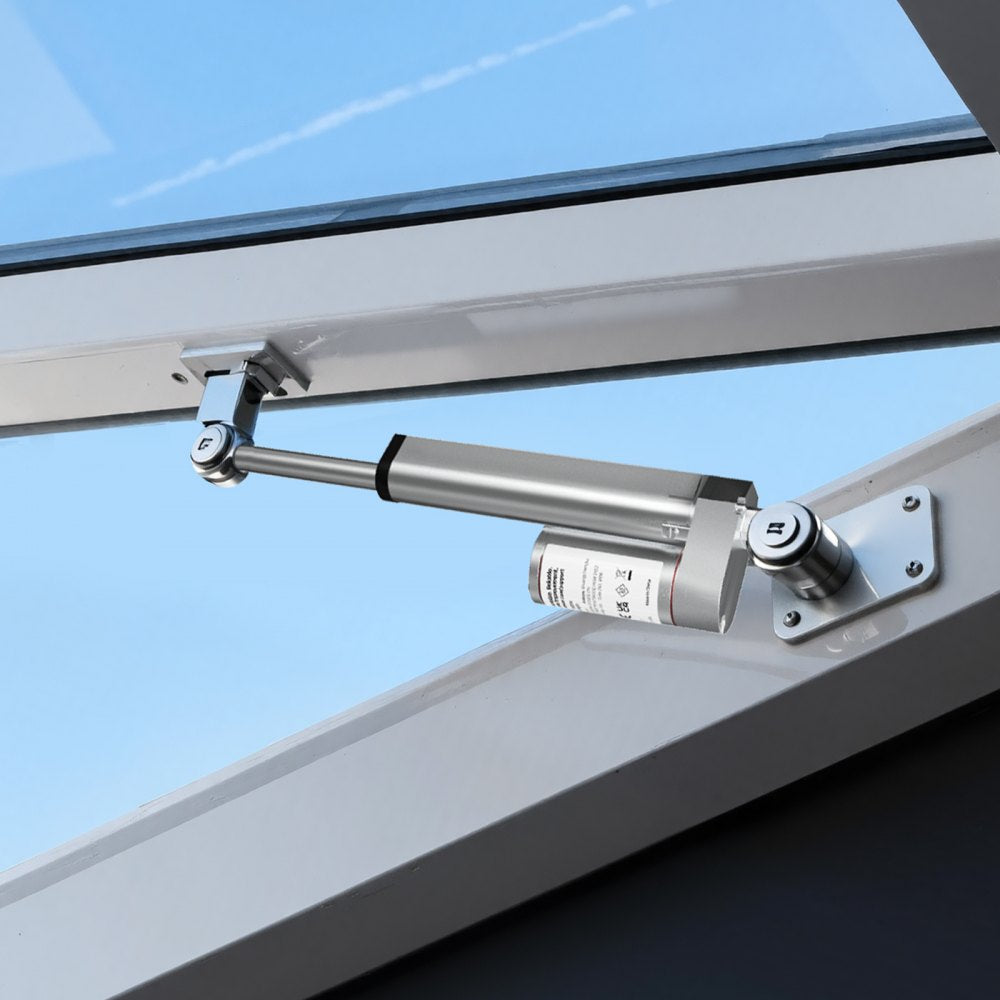 VEVOR 12V Linear Actuator, 4 Inch High Speed 0.6"/s Linear Motion Actuator, 225lbs/1000N with IP54 Protection & Mounting Bracket for Lift Desk, Recliner Chairs, Window Door Opener
