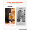 VEVOR Manual Filling Machine, 5-60 ml, 10 L Hopper, Paste Liquid Filler, for Water, Honey, Oil, Shampoo and Lotion, Anti-Drip Nozzle, Adjustable Bottle Stand, Carbon Steel Body, Effort-Saving Handle