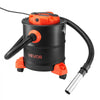 VEVOR Ash Vacuum 5.3 Gallon, 1200W Powerful Fireplace Cleaner with Casters, for Fireplace, Pellet Stove, Wood Stoves, Fire Pit, Grills, Steel Body, Double Stage Filtration, 5 FT Hose, Black & Orange