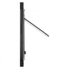 VEVOR Cat Door for Window, Adjustable to Fit Window Width 27"-32", 4 Secure Lock Modes, Aluminum Frame and High-Transparency Glass, Magnetic Closure, Weatherproof Quick-Fit Pet Door for Cats, Black