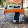 VEVOR 49.4 x 22.4 x 7.1 in Hitch Cargo Carrier, 500lbs Loading Capacity Trailer Hitch Mounted Cargo Basket, Rust-proof Aluminum Luggage Carrier Rack Fits 2" Hitch Receiver for SUV Truck Pickup Camping