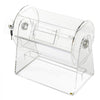 VEVOR Acrylic Raffle Drum, Professional Raffle Ticket Spinning Cage with 2 Keys, Transparent Lottery Spinning Drawing, Holds 2500 Tickets or 100 Raffle Balls,Raffle Ticket Box for Lottery Games Bingo