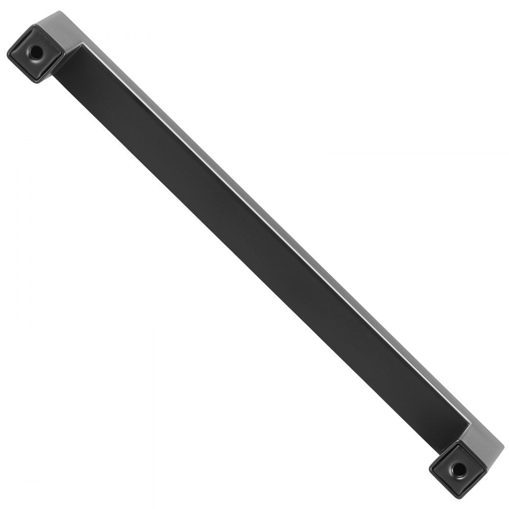 VEVOR 10 Pack Cabinet Pulls, 5.03in / 128mm Center to Center Slim Square Kitchen Cabinet Drawer, Stainless Steel Modern Kitchen Cupboard Door Handles for Kitchen Bathroom Bar Hardware Matte Black