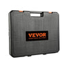 VEVOR 1/2" Drive Impact Socket Set, 65 Piece Socket Set SAE 3/8" to 1-1/4" and Metric 10-24mm, 6 Point Cr-V Alloy Steel for Auto Repair, Rugged Construction, Easy-to-Read Size Markings, Storage Case