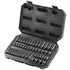 VEVOR Drive Impact Socket Set 1/4"  - 14 Piece Deep Socket Set Metric 4-15mm - 6 Point Cr-Mo Alloy Steel for Auto Repair - Easy-to-Read Size Markings - Rugged Construction - Socket Organizer
