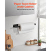 VEVOR Paper Towel Holder Under Cabinet, High-Quality Stainless Steel Paper Towel Holder, Self Adhesive or Drilling Paper Towel Holder Wall Mount for Kitchen, Bathroom, Pantry