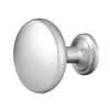 VEVOR Cabinet Knobs, 25 Pack, 1.1 Inch Zinc Alloy Drawer Pulls & Door Handles, Mushroom Kitchen Dresser Solid Knobs, Cupboard Hardware with Screws for Bathroom Closet Cabinets Drawers, Nickel Color