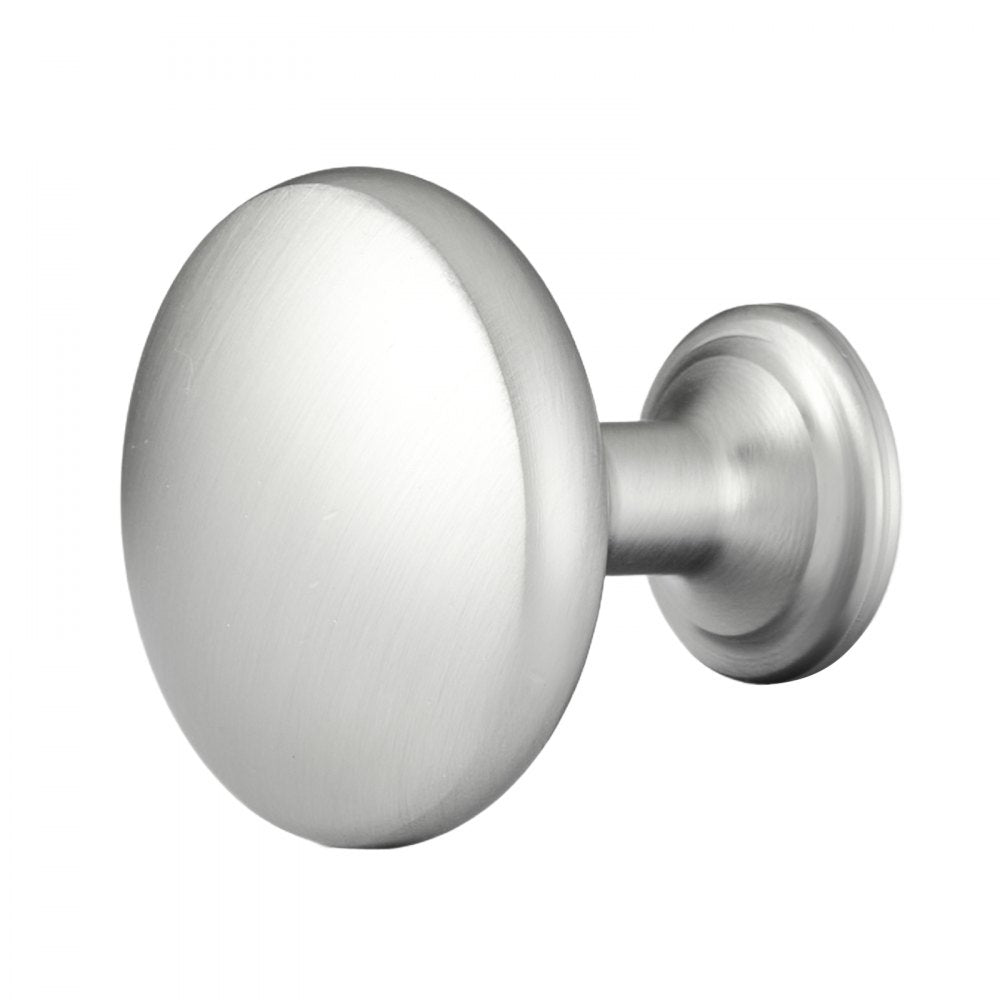 VEVOR Cabinet Knobs, 25 Pack, 1.1 Inch Zinc Alloy Drawer Pulls & Door Handles, Mushroom Kitchen Dresser Solid Knobs, Cupboard Hardware with Screws for Bathroom Closet Cabinets Drawers, Nickel Color