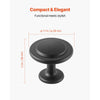 VEVOR Cabinet Knobs, 30 Pack, 1.22 Inch Black Zinc Alloy Drawer Pulls & Door Handles, Mushroom Kitchen Solid Knobs Dresser Handles, Cupboard Hardware with Screws for Bathroom Closet Cabinets Drawers