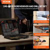 VEVOR Drill Bit Set, 246 Pieces Drill and Driver Bit Set, Screwdriver Bit Set Suitable for Wood Metal Cement Drilling and Screw Driving, Drill Bit Sets Combo Kit Assorted in Organized Carrying Case