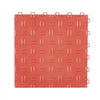 VEVOR Garage Tiles Interlocking, 12 x 12 x 0.53 inch 50 Pack Garage Floor Covering Tiles, Non-Slip Double-Sided Texture Garage Flooring Tiles, for Garages, Basements, Repair Shops, Red